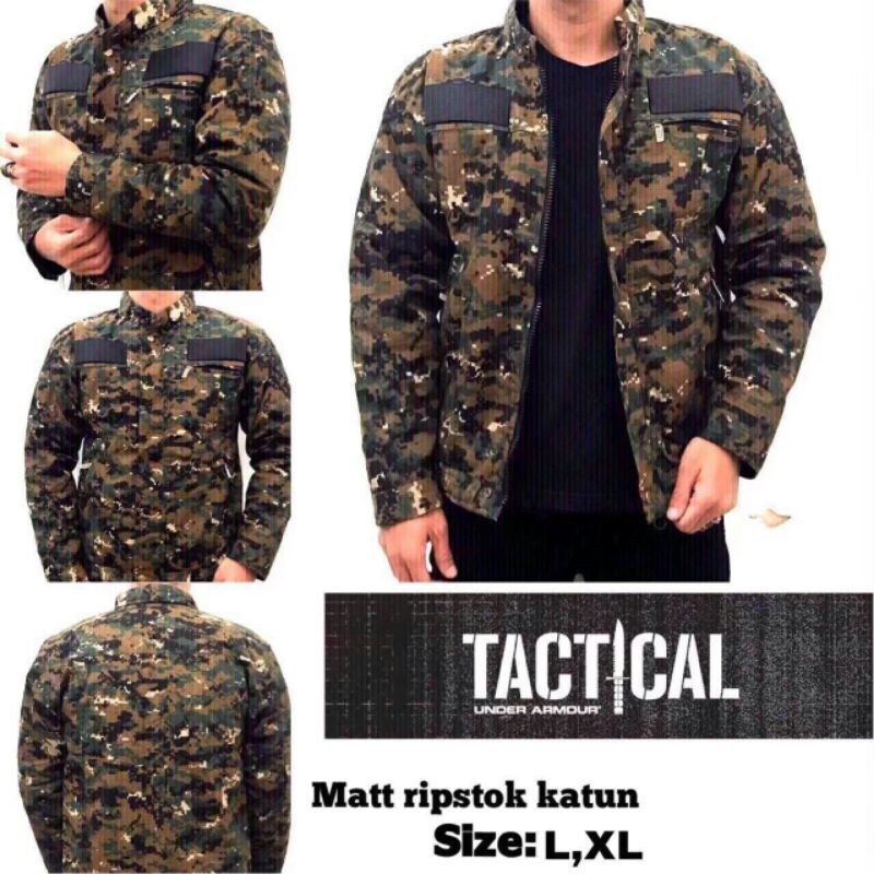 Jaket Bomber Army TNI - Jaket Bomber Army Polisi - Jaket Bomber Tactical - Jaket Bomber Army Jumbo