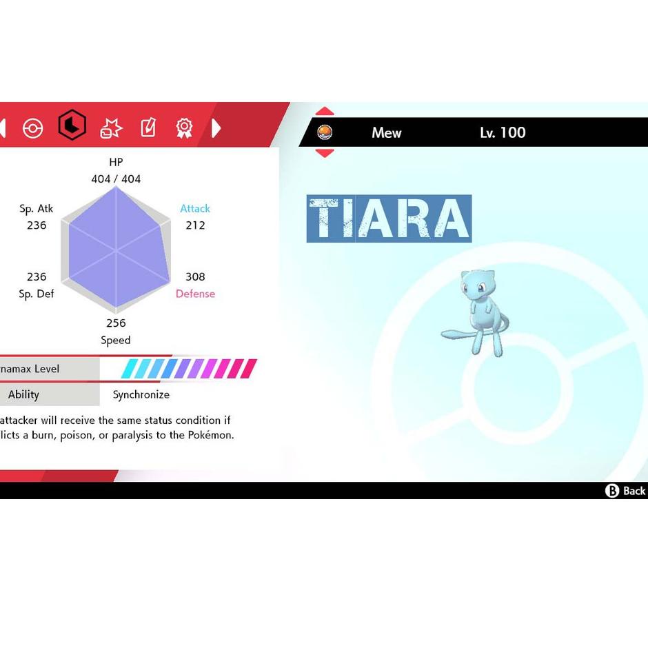 <YiQ✩> Shiny Mew dari Event Pokemon GO - Pokemon Sword and Shield Nintendo Switch ||Tidak mahal
