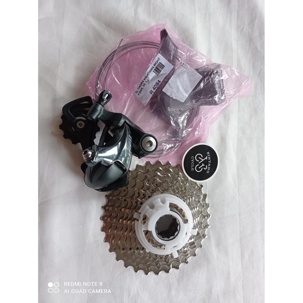 groupset Tiagra 4700, mini groupset tiagra  paket shiter rd sproket  tiagra not sora claris 105
