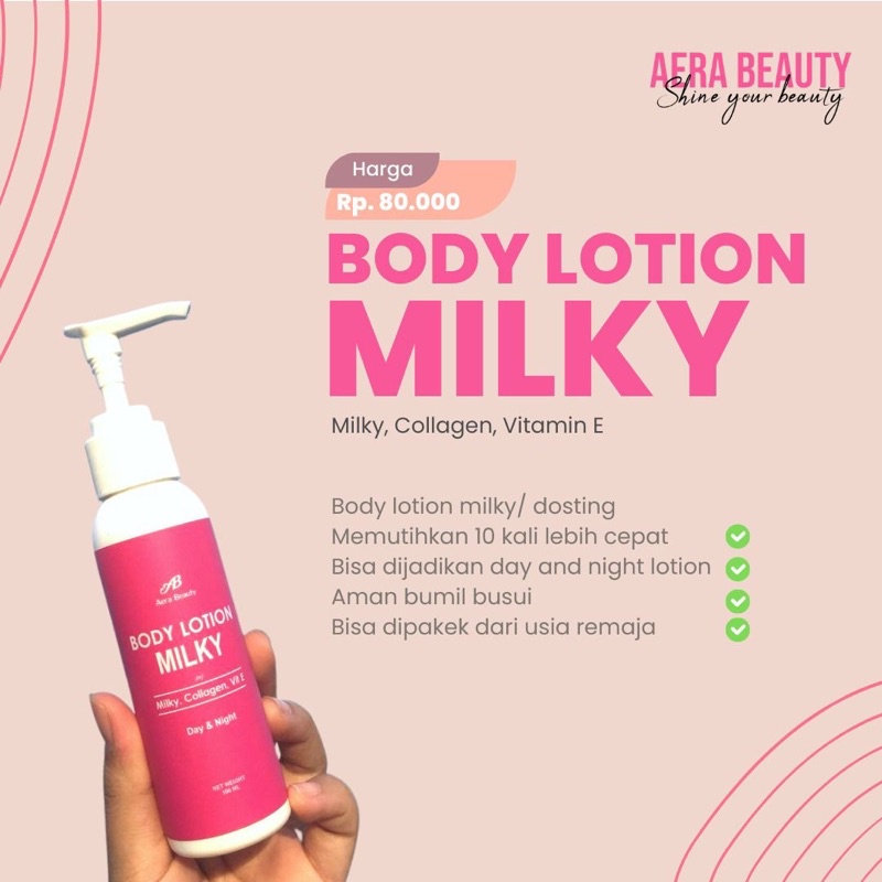 Aera Beauty Body lotion milky