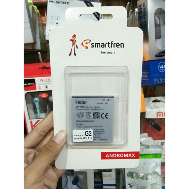 BATERAI SMARTFREN ANDROMAX G2 4G LTE HAIER