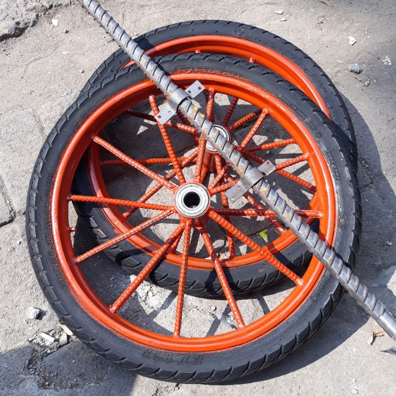 Roda Gerobak Ring 17 inch Ban Roda Gerobak Dorong