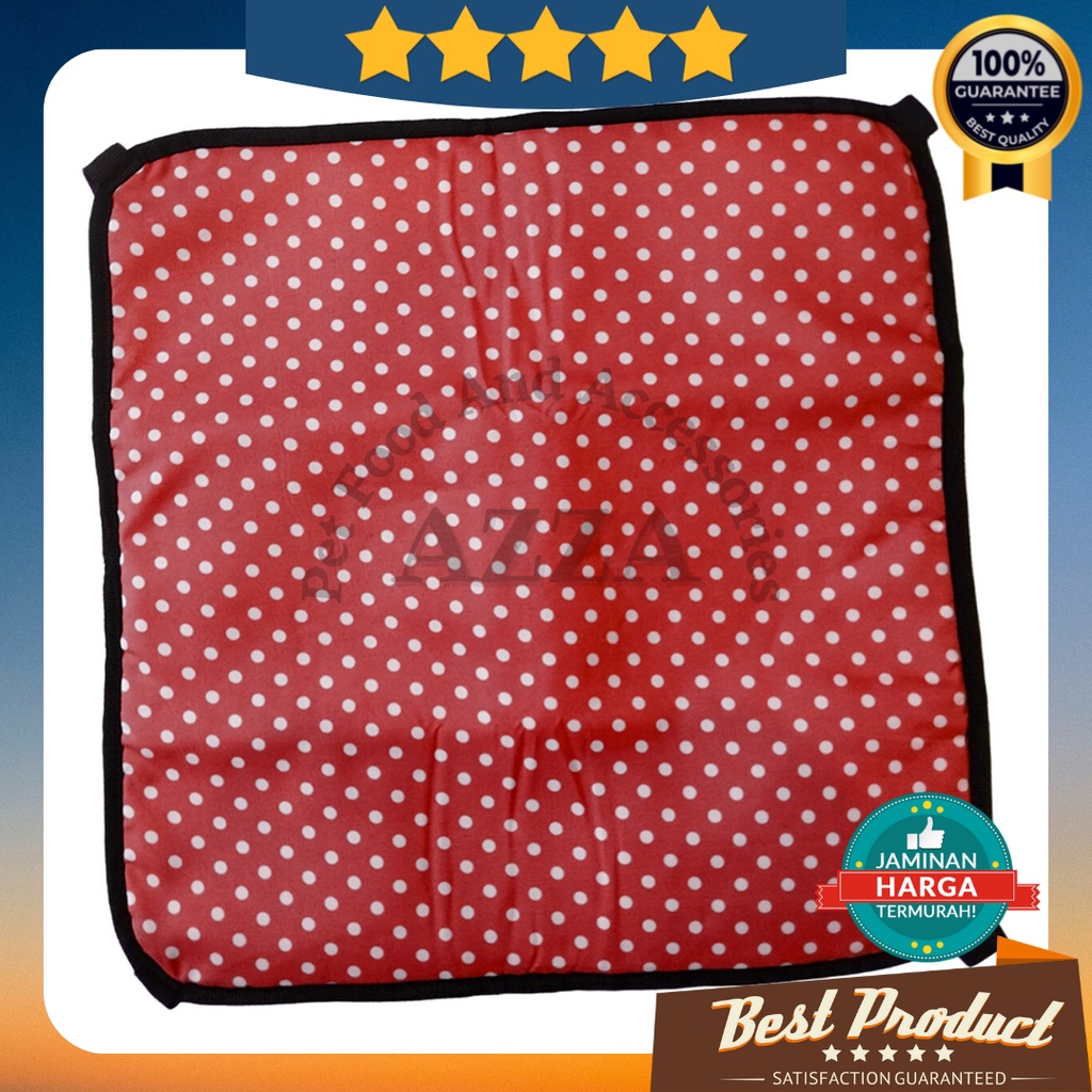 AYUNAN KANDANG KUCING HAMMOCK KUCING ANJING BAHAN FLANEL TEBAL-Polkadot Cherry