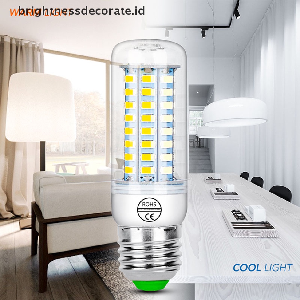 Bohlam Lampu Jagung Led E27 / e14 220v Warna Putih Dingin