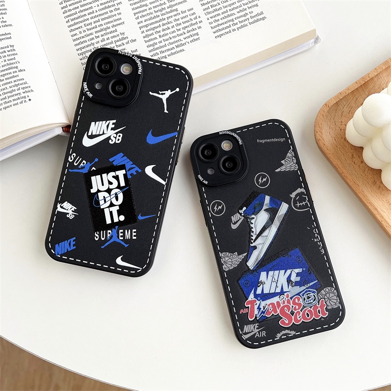 Hard case Motif print Tulisan Untuk Iphone 13 12 11 Pro MAX 7 8Plus SE XR XS MAX