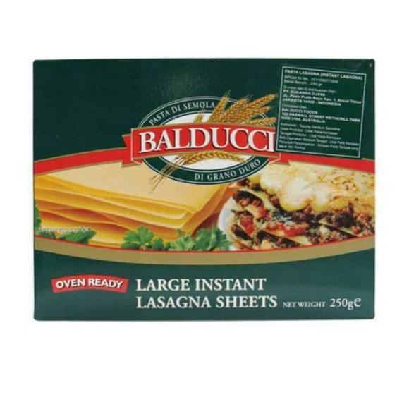 

Borong BALDUCCI LASAGNA 250 GR CRv 19