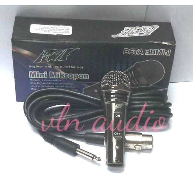 Mic microphone dynamic mini PEWIE ORIGINAL