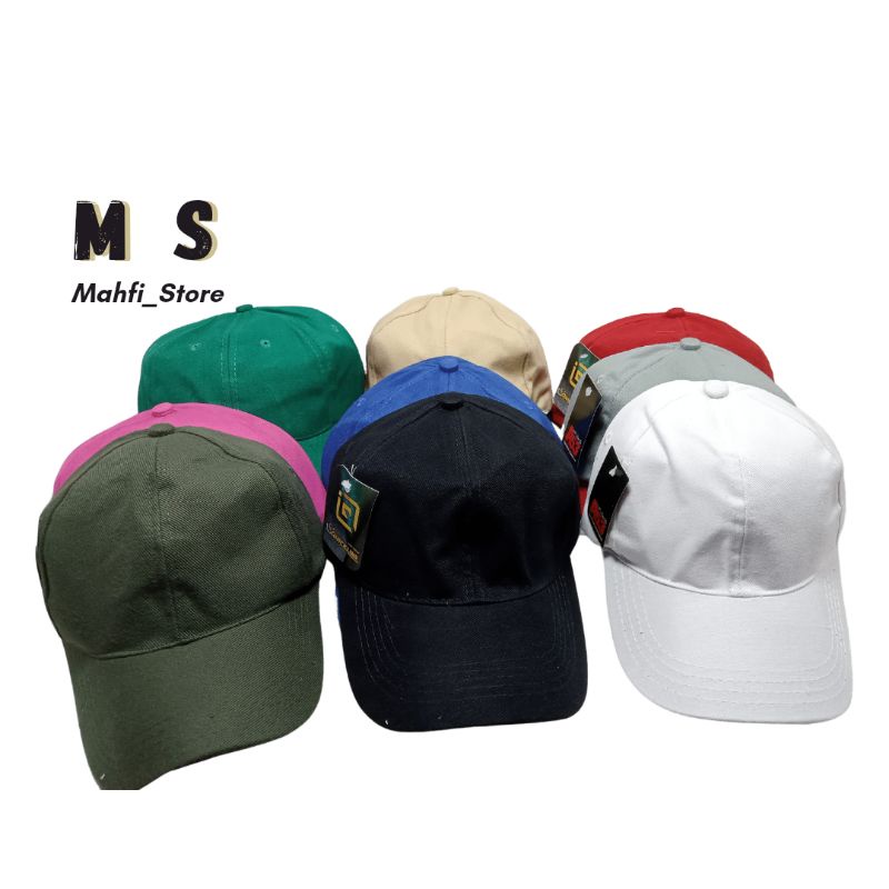 TOPI BISBOL POLOS TOPI BASEBALL CAP POLOS TOPI POLOS PRIA WANITA CANGKOP