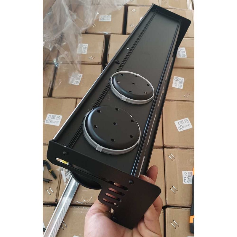 Rak Dapur Gantung Organizer Kitchen Storage Aluminium Wall Mounted