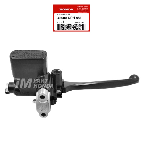 45500-KPH-881 Master Rem Atas Karisma Supra X 125 Lama Batman Fit New Revo 100