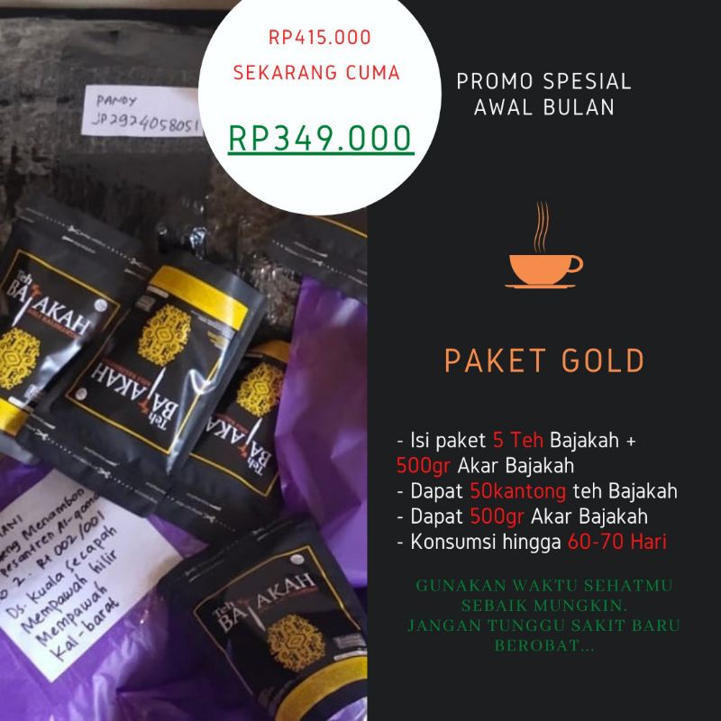 

Paket Gold (Bajakah)