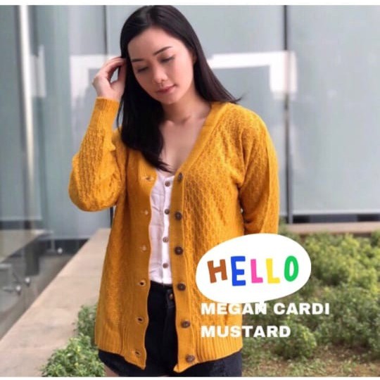 Rajut Cardi frolen Hello