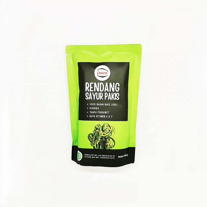 

RENDANG SAYUR PAKIS LOKANA 250 gram