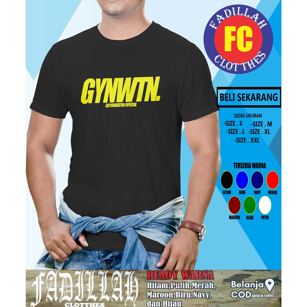 Kaos Band Guyonwaton Official Guyon Waton Baju Musik