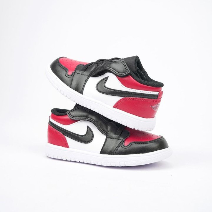 &quot; Baby &amp; Kids &quot; Air Jordan 1 Low Bred Toe TD / PS