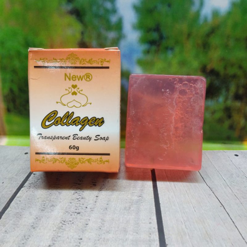 [COD] SABUN COLLAGEN / COLAGEN SOAP NEW TRANSPARAN WHITENING SOAP [PERAWATAN WAJAH]