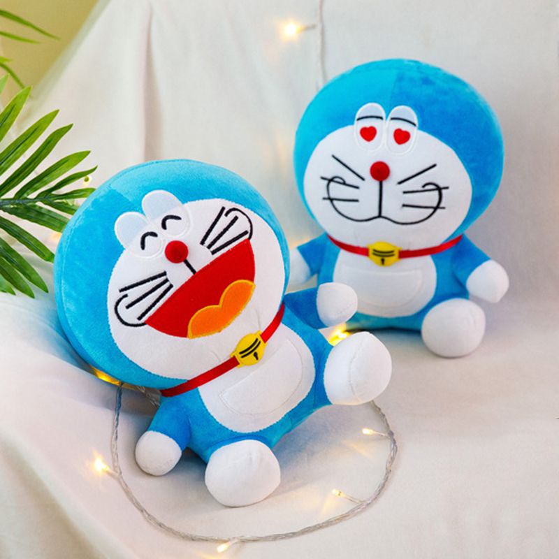 Anime Plush Doraemon Mainan Kualitas Tinggi Boneka Kucing Lucu Boneka Lembut Hadiah Bantal