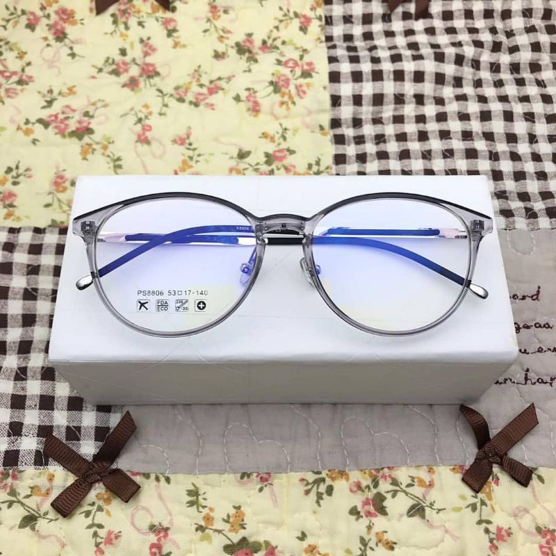 0(Bisa COD) KACAMATA WANITA MURAH 8806 mono PAKET LENSA PHOTOCROMIC minus/cylinder antiradiasi