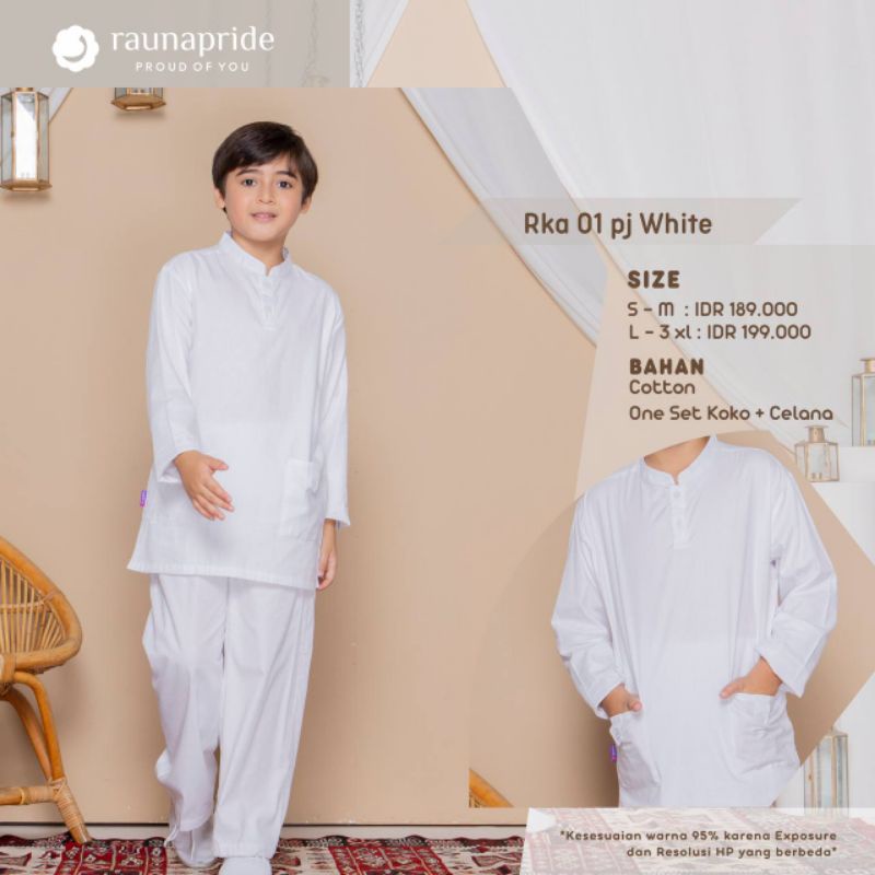 KOKO ANAK BY RAUNA RKA 01 PJ WHITE