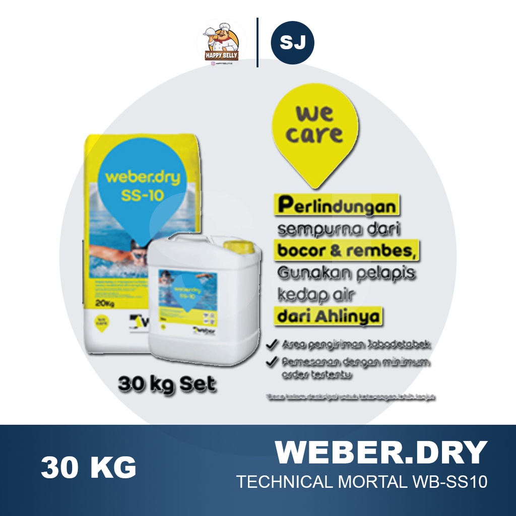 MU Weber Dry SS-10 Waterproofing 2 Komponen 30kg