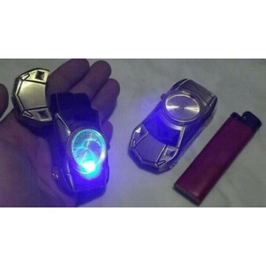 Korek Api Gas Jet Bara Motif Mobil Sport+Jam+Lampu