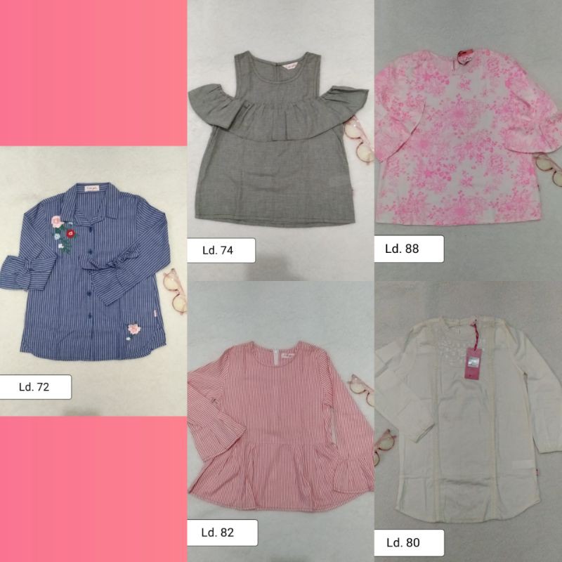 KEMEJA ANAK CEWEK EXIT GIRLS