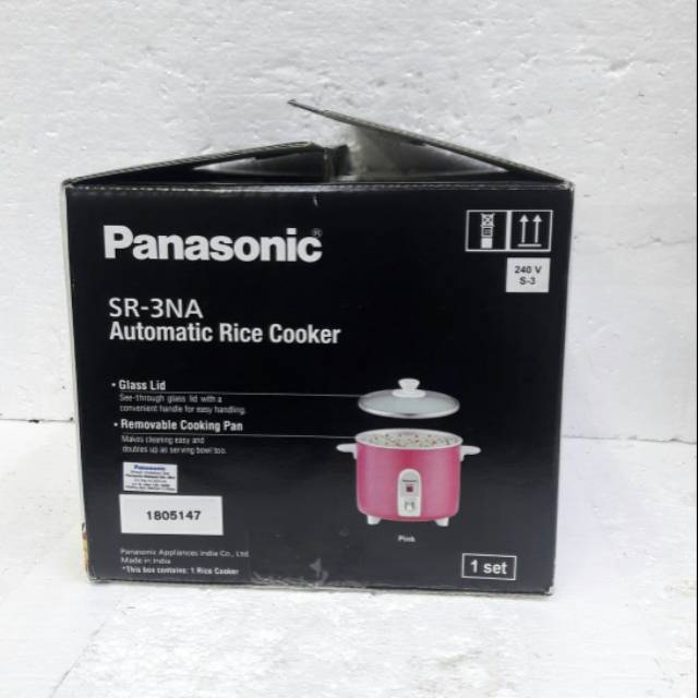 PANASONIC RICE COOKER SR 03 AUTOMATIC RICE COOKER ORIGINAL