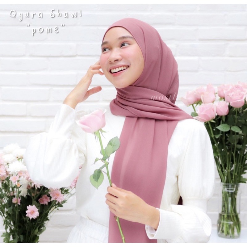 Itsmostly - Qyura Shawl-Pome