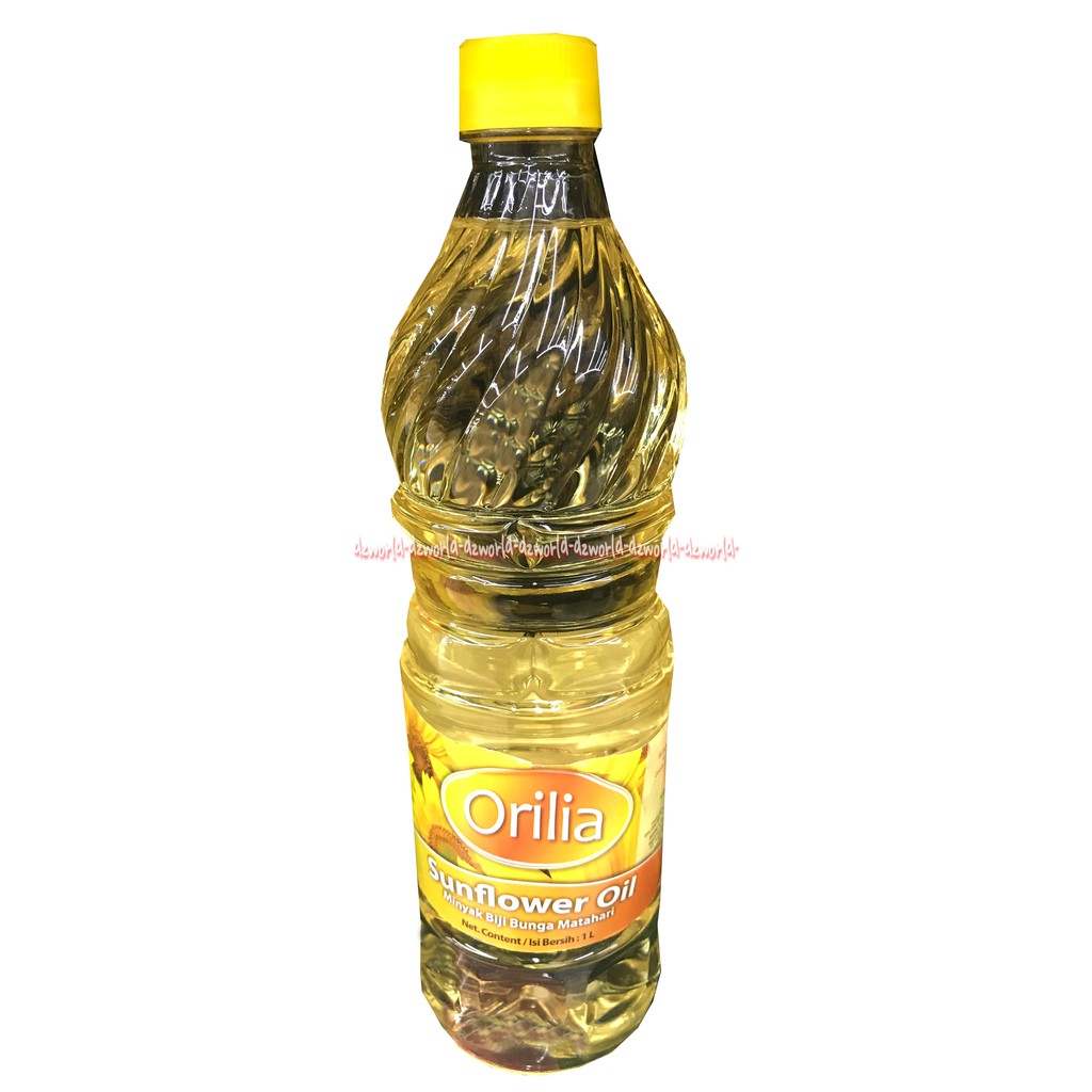 Orilia Sunflower Oil 1L Minyak Goreng Minyak Biji Bunga Matahari Orillia Sun Flower Oils Cooking Oil Omega-6