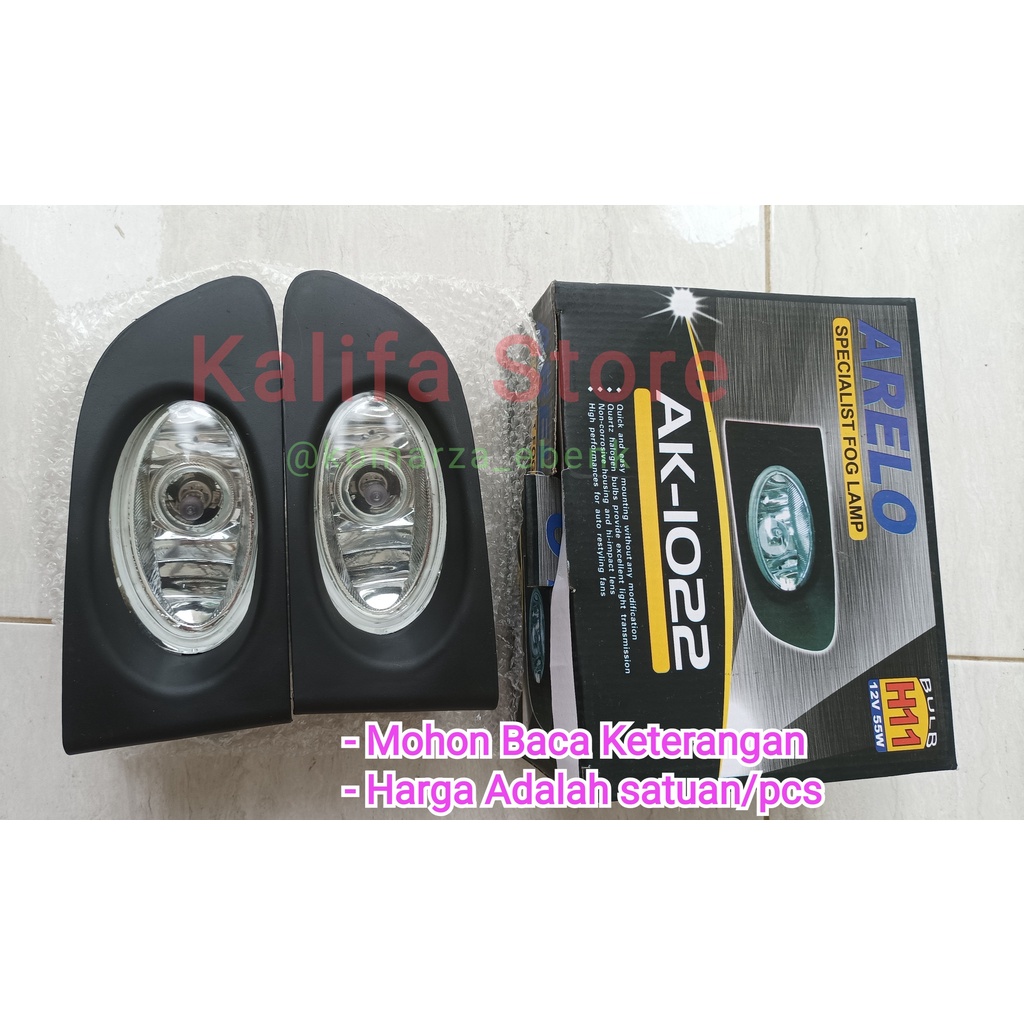 Only Hanya Lampu Kabut Foglamp Frame Honda Jazz Gen 1 lama old Fit gd3 City Vtec Idsi manual matic 0
