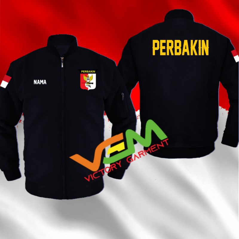 JAKET BOMBER PERBAKIN/JAKET WATERPROOF SABLON PERBAKIN
