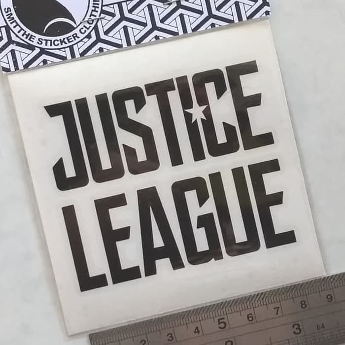 Stiker Justice League Logo Cutting Sticker Motor Mobil Hobi 8cm