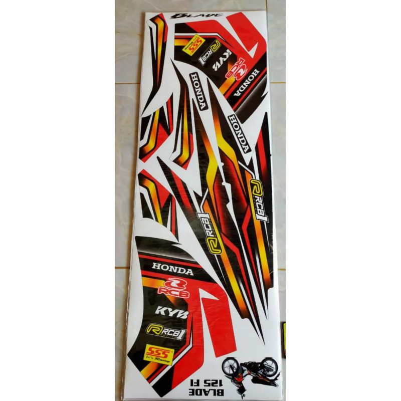 striping variasi Blade 125 FI