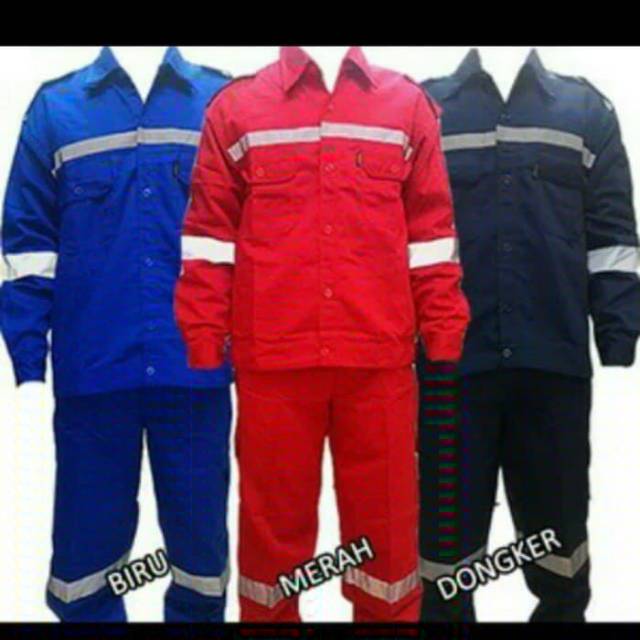 Wearpack Setelan Baju Celana Atas Bawah