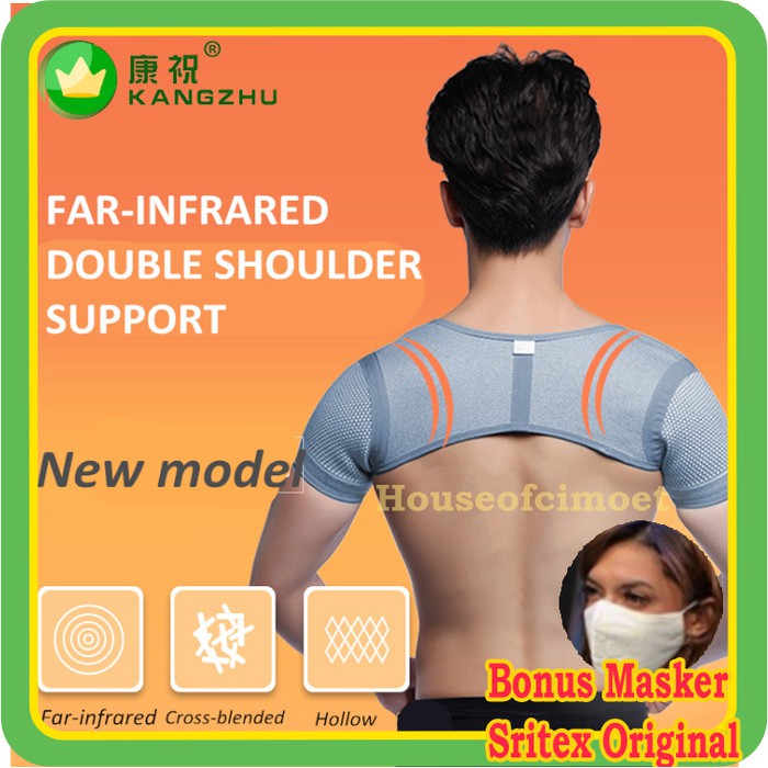 Carezoe shoulder protector/deker bahu bamboo/decker bahu/dekker bahu