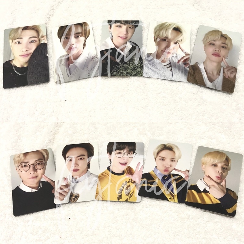 PHOTOCARD PC RPC OFFICIAL DECO KIT BTS DVD DOUBLE SIDE SIDED ALBUM UNSEALED PC JIN SEOKJIN NAMJOON R