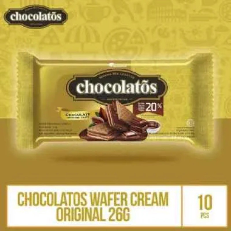 

chocolatos wafer cream original