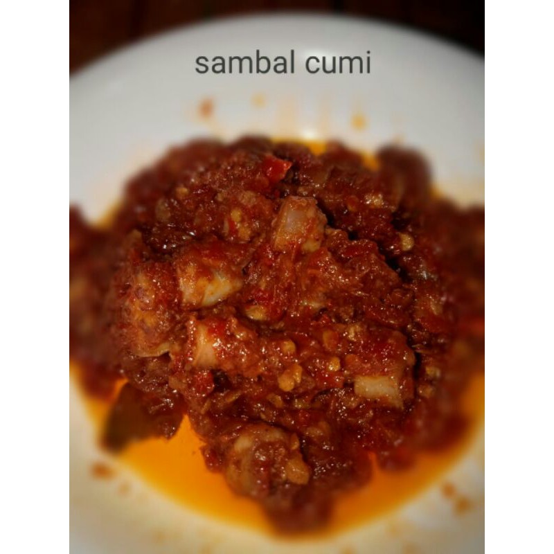 

sambal cumi, sambal kemasan, sambal homemade