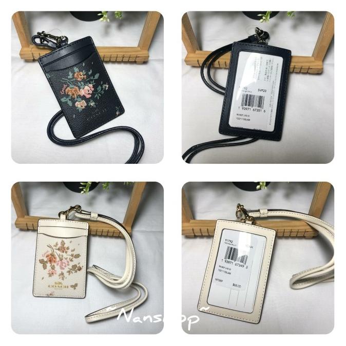 

Gantungan Coach Id Tag Lanyard Midnight Multi Original Terlaris