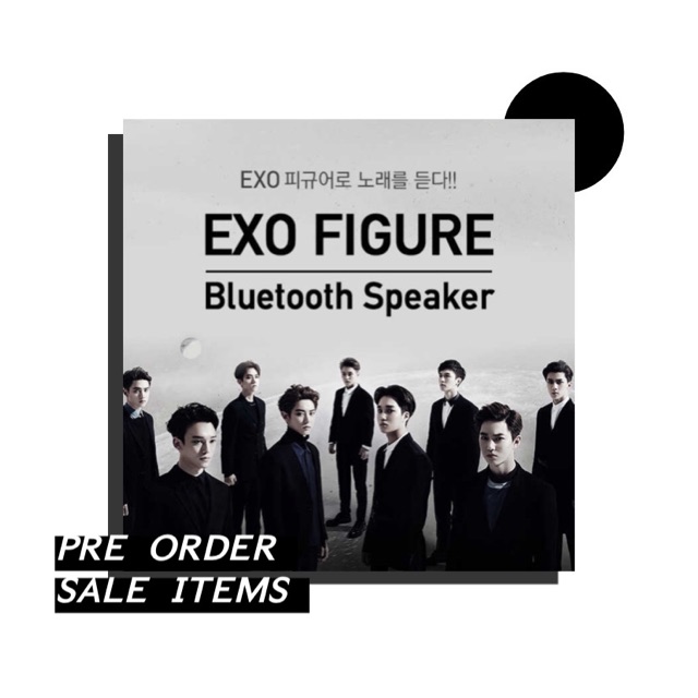 (Pelunasan) EXO Figure Bluetooth Speaker SALE