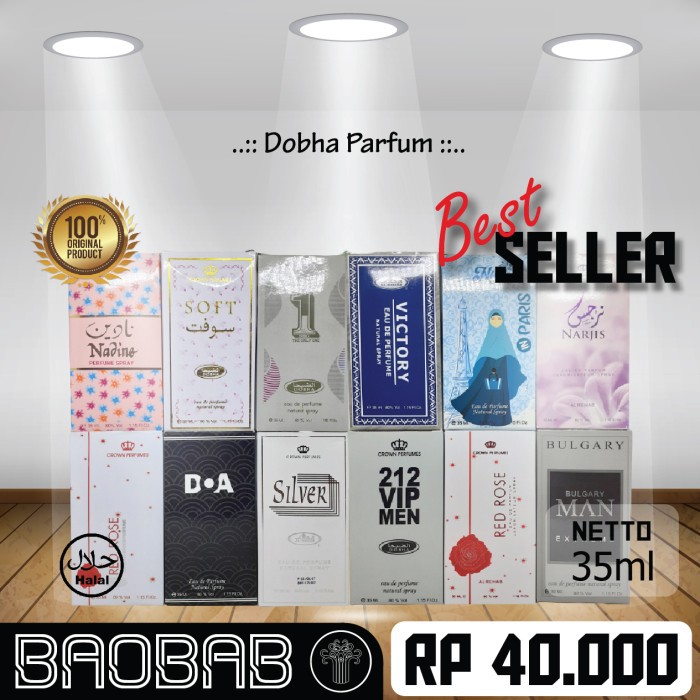 Dobha Parfum | Parfum Non Alkohol Spray - 35 ml