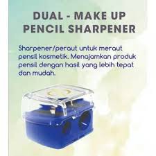 INEZ DUAL MAKE UP PENCIL SHARPENER