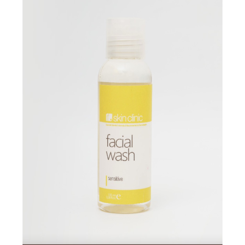RF SKIN CLINIC Facial Wash Sensitive Kulit Sensitif Merah Tanpa Pengelupasan Menghilangkan Flek Hita