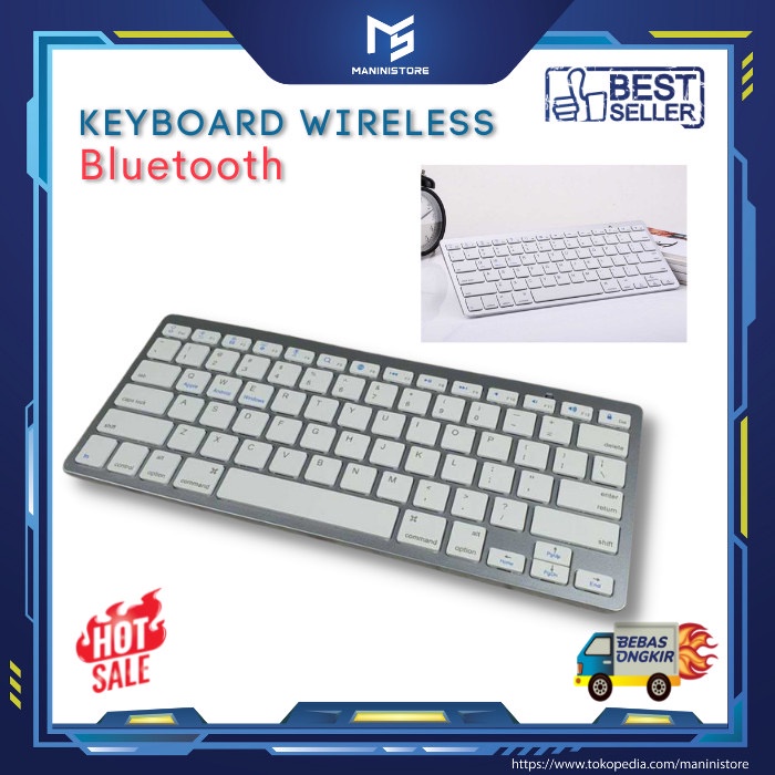 Keyboard Wireless Bluetooth Tablet laptop android ipad hp ORIGINAL