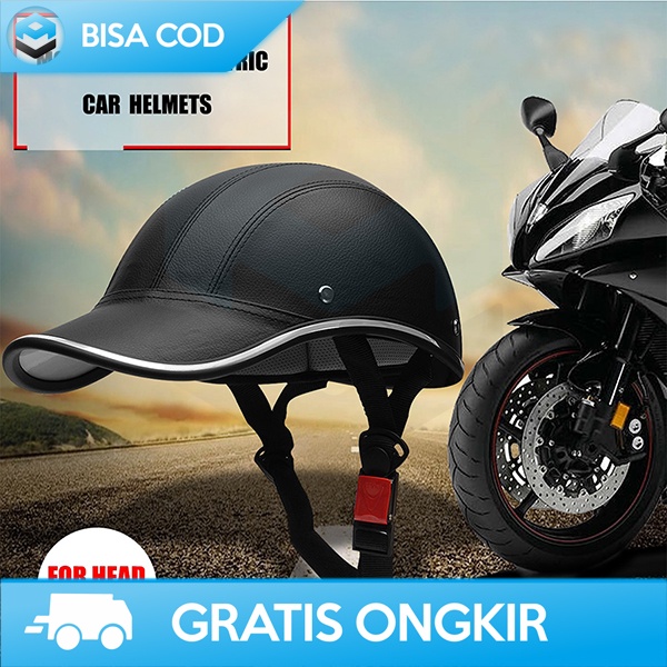 HELM SEPEDA MOTOR ROADBIKE CATOK MODEL BASEBALL CAP TAFFSPORT ORIGINAL