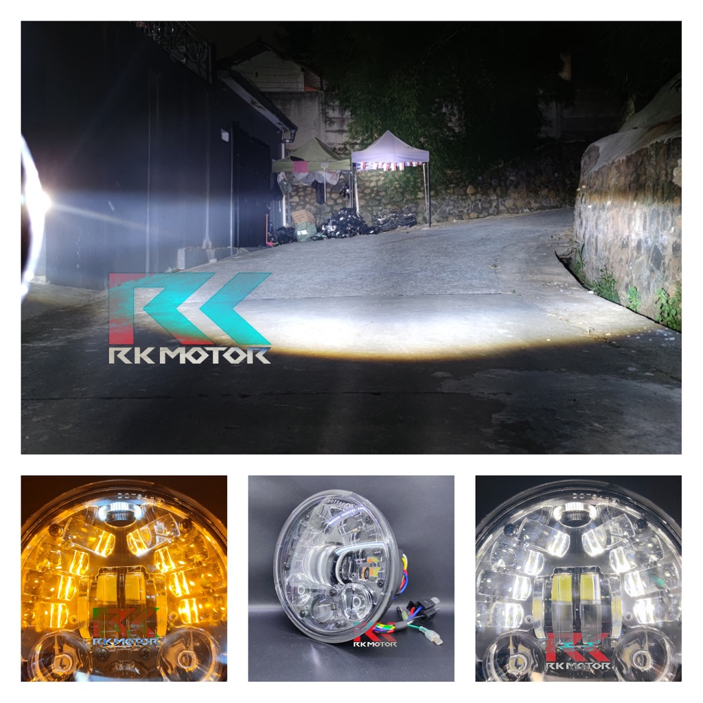 Lampu Led Daymaker 5.75 Inch Luminos DM01 DOT SAE