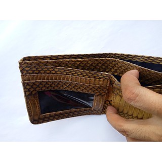 Dompet Kulit Ular Cobra Asli Warna Coklat Shopee Indonesia