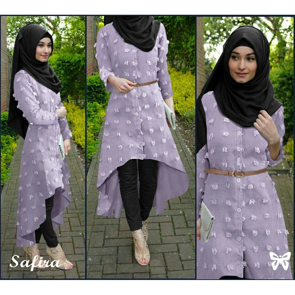 Safira Rubiah (tanpa pasmina) 9Warna