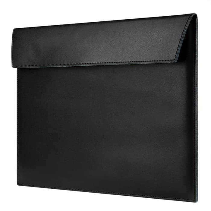 Tas Laptop Softcase Microfiber PU Leather for Macbook 13 inch - Black