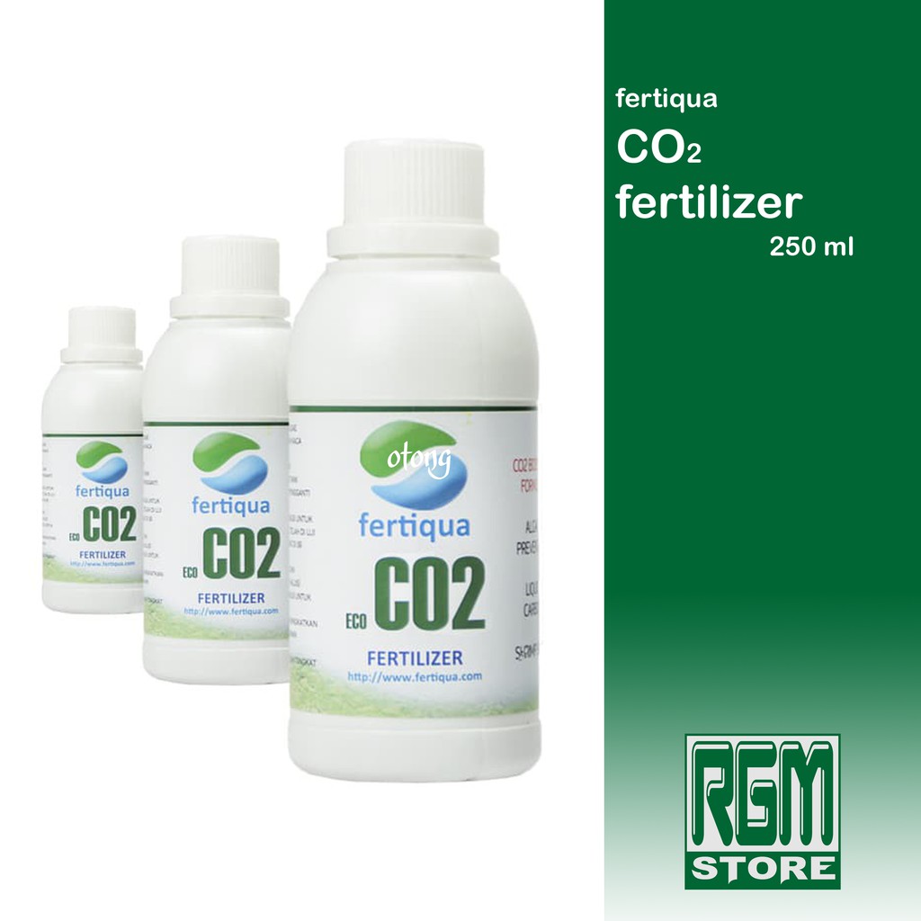 Fertiqua eco Co2 fertilizer pupuk cair aquascape 250 ml 250ml